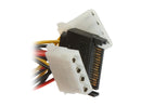CableHero SATA Serial ATA Power (Male) to 2x 4-Pin Molex (Female) Connectors