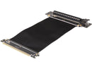Athena Power 150mm/5.91" CABLE-PCIE16A1-L15V2 90-Degree Left Angle Flexible GPU