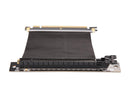 Athena Power 100mm/3.94" CABLE-PCIE16A1-L10V2 90-Degree Left Angle Flexible GPU