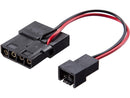 Athena Power CABLE-F3MF4-8 Internal Power Cable, IDE Molex 4pin Male/Female, Fan