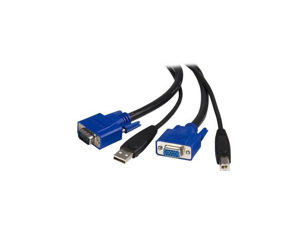 StarTech.com 10 ft. USB+VGA 2-in-1 KVM Switch Cable SVUSB2N1_10