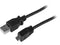 StarTech.com UUSBHAUB3 Black USB A to MicroUSB B Cable