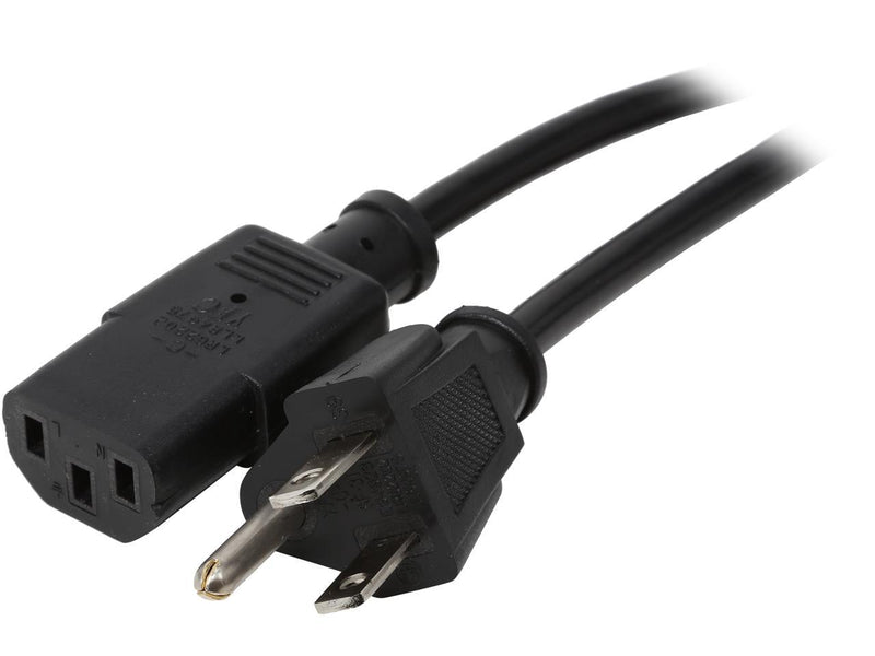 StarTech.com Model PXT101 6 ft. Standard Computer Power Cord