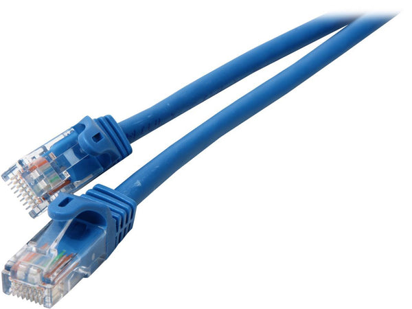 StarTech.com RJ45PATCH15 15 ft. Cat 5E Blue Snagless UTP Patch Cable