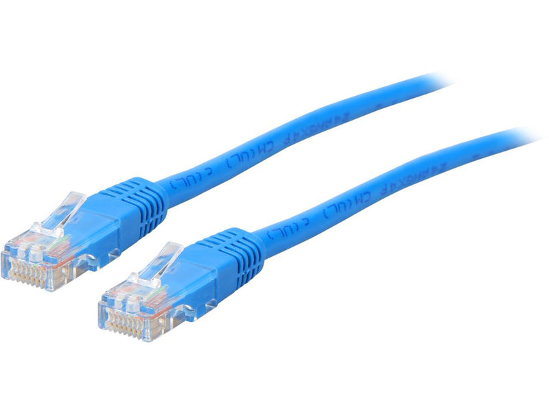 StarTech.com Cat5e Ethernet Cable - 5 ft - Blue - Patch Cable - Molded