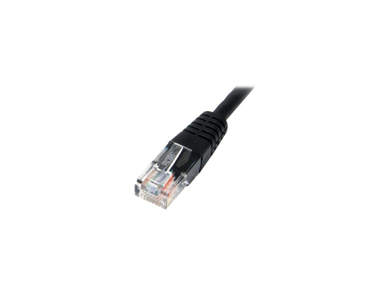 StarTech.com Cat5e Ethernet Cable - 6 ft - Black - Patch Cable - Molded