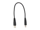 StarTech.com USB2HAB1 Black High Speed USB 2.0 Cable