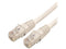 StarTech.com C6PATCH3WH 3 ft. Cat 6 White Molded Cat6 UTP Patch Cable ETL