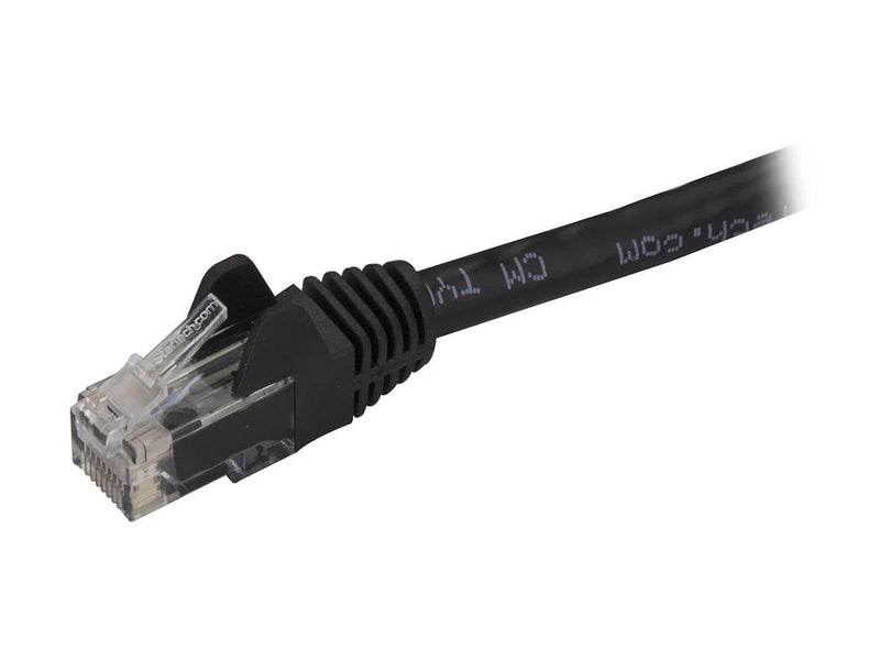 StarTech.com 10ft CAT6 Ethernet Cable - Black CAT 6 Gigabit Ethernet Wire