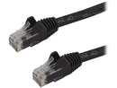 StarTech.com 10ft CAT6 Ethernet Cable - Black CAT 6 Gigabit Ethernet Wire