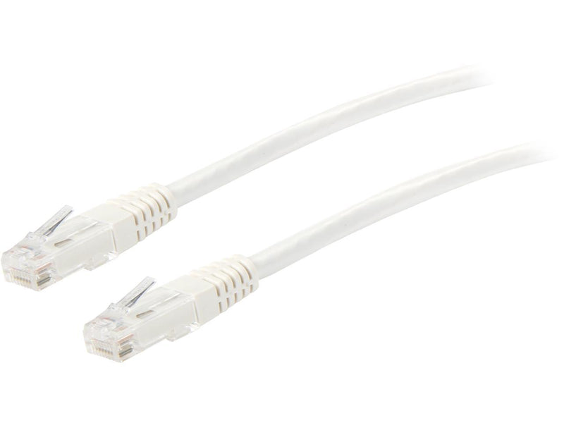 StarTech.com 20ft CAT6 Ethernet Cable - White CAT 6 Gigabit Ethernet Wire