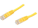 StarTech.com M45PATCH2YL 2 ft. Cat 5E Yellow Molded UTP Patch Cable