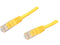 StarTech.com M45PATCH2YL 2 ft. Cat 5E Yellow Molded UTP Patch Cable