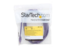 StarTech.com M45PATCH6PL 6 ft. Cat 5E Purple Molded Patch Cable