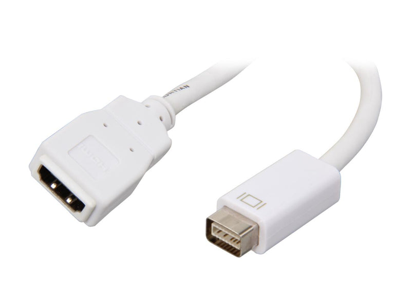 StarTech.com MDVIHDMIMF No Mini DVI to HDMI Video Cable Adapter for Macbooks and