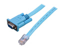 StarTech.com Model DB9CONCABL6 6 ft. RJ45 to DB9 Cisco Console Management Router