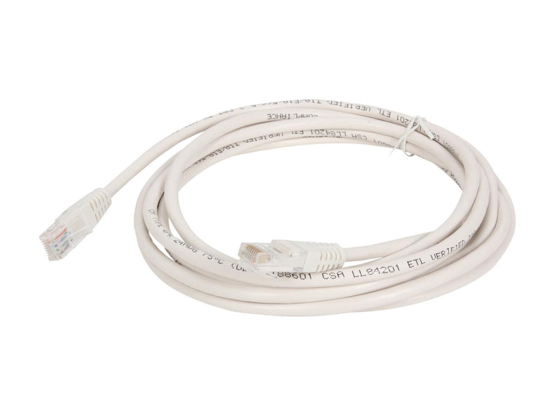 StarTech.com M45PATCH10WH 10 ft. Cat 5E White Molded (350 MHz) UTP Patch Cable