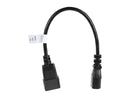 StarTech.com Model PXT1001 1 ft. Standard Computer Power Cord Extension - C14 to