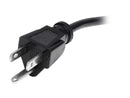 StarTech.com 10ft (3m) Computer Power Cord, NEMA 5-15P to C13, 10A 125V