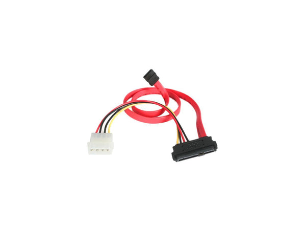 StarTech.com Model SAS729PW18 18" SAS 29 Pin to SATA Cable with LP4 Power