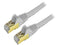 StarTech.com C6ASPAT7GR 7 ft. Cat 6A Gray Shielded Molded STP Patch Cable