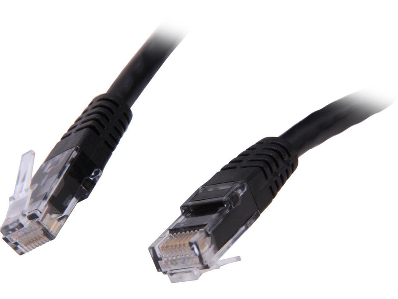 StarTech.com 10ft CAT6 Ethernet Cable - Black CAT 6 Gigabit Ethernet Wire