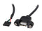 StarTech.com USBPNLAFHD1 Black Panel Mount USB Cable - USB A to Motherboard