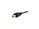 StarTech.com USBPNLBFBM1 Black Panel Mount USB Cable B to B - F/M