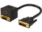 StarTech.com DVISPL1DH Black Connector A: 1 - DVI-D (25 pin) Male

Connector B
1