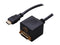 StarTech.com HDMISPL1DH Black Splitter Cable