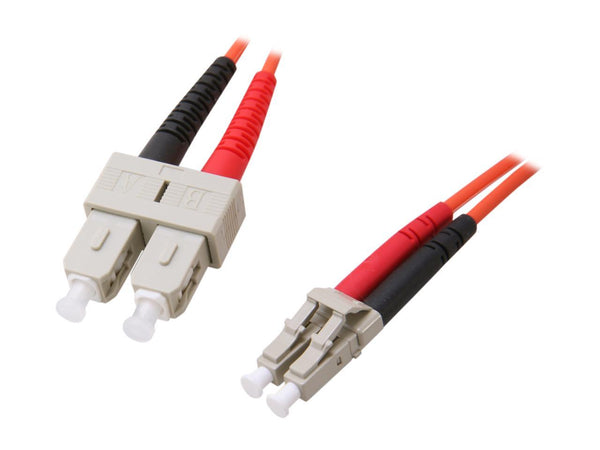 StarTech.com FIBLCSC3 9.84 ft. Multimode 62.5/125 Duplex Fiber Patch Cable Male