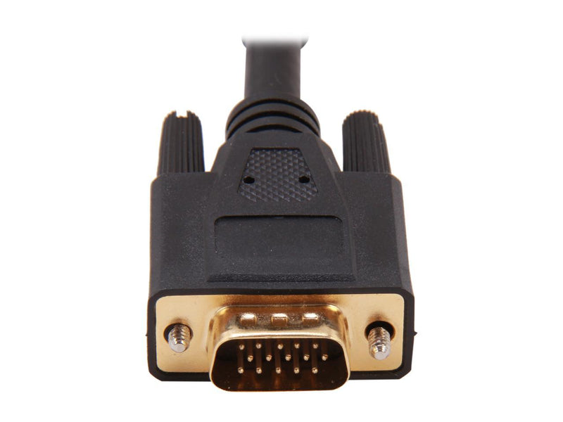 StarTech.com HD15CPNTMF No 6in HD15 to Component RCA Breakout Cable Adapter -