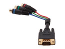 StarTech.com HD15CPNTMF No 6in HD15 to Component RCA Breakout Cable Adapter -