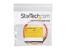StarTech.com FIBLCLC1 3.28 ft. Multimode 62.5/125 Duplex Fiber Patch Cable LC -