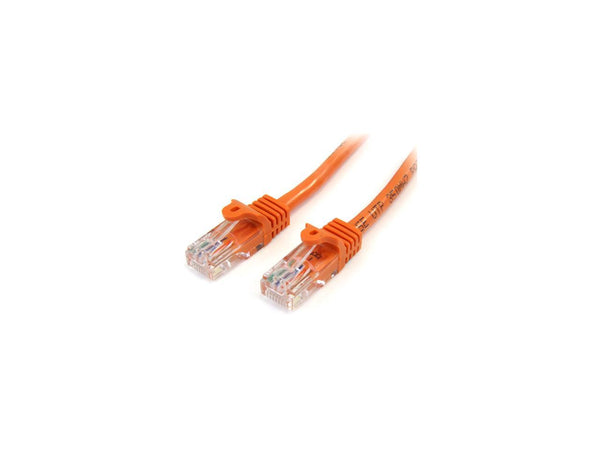 StarTech.com 45PATCH15OR 15 ft. Cat 5E Orange Network Cable