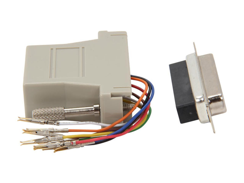 StarTech.com GC258FF DB25 to RJ45 Modular Adapter - F/F