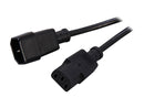 StarTech.com Model PXT100 6 ft. Monitor IEC320 Power Extension Cord M/F Male to