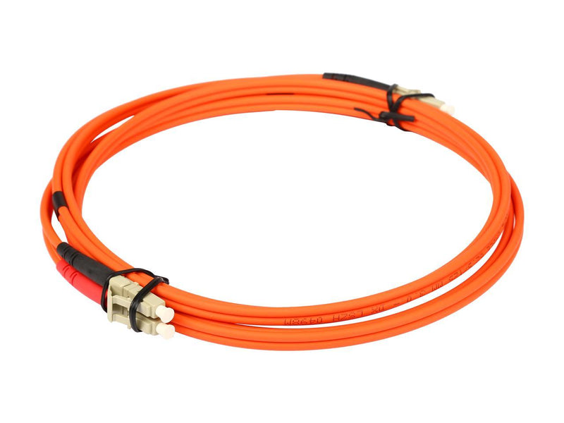 StarTech.com FIBLCLC2 6.56 ft. Multimode 62.5/125 Duplex Fiber Patch Cable LC -