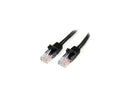 StarTech.com 45PATCH100BK 100 ft. Cat 5E Black Network Cable