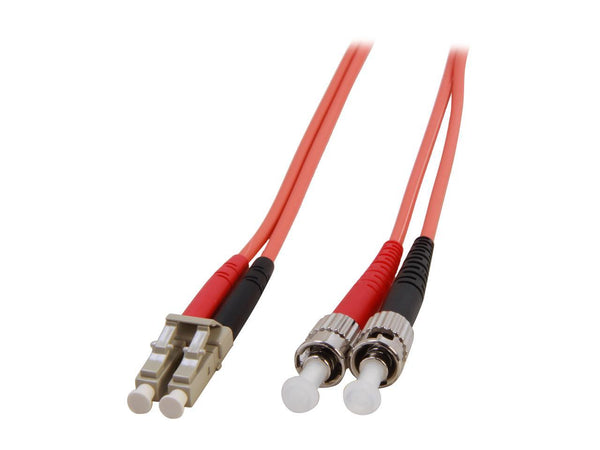 StarTech.com FIBLCST2 6.4 ft. Multimode 62.5/125 Duplex Fiber Patch Cable LC -