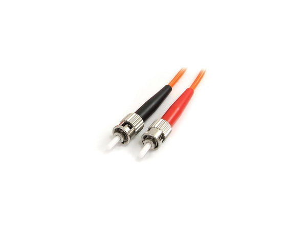 StarTech.com FIBSTST1 3.28 ft. Multimode 62.5/125 Duplex Fiber Patch Cable ST -