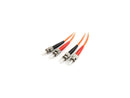 StarTech.com FIBSTST1 3.28 ft. Multimode 62.5/125 Duplex Fiber Patch Cable ST -