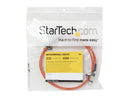 StarTech.com FIBLCSC1 3.28 ft. Multimode 62.5/125 Duplex Fiber Patch Cable LC -