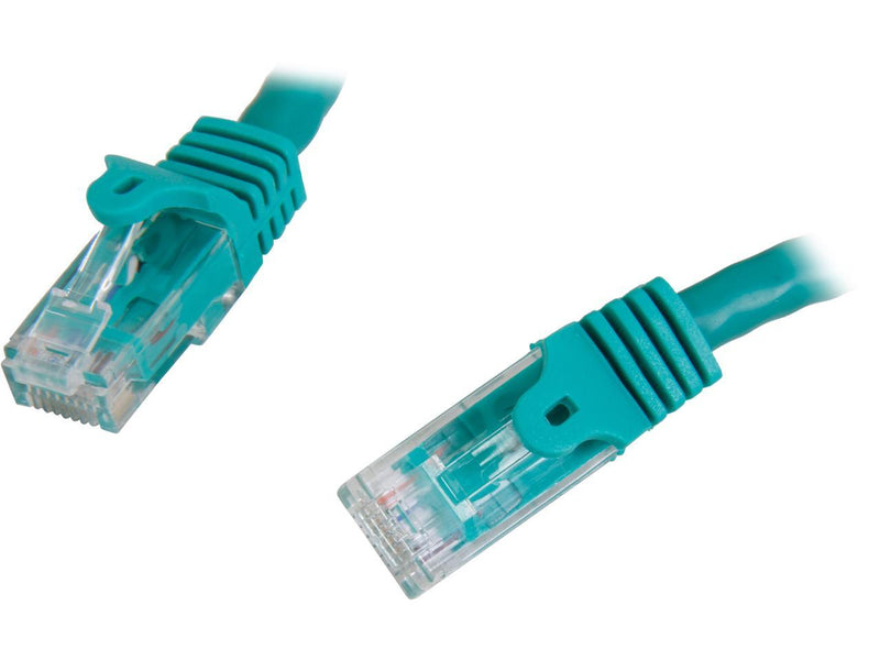 StarTech.com N6PATCH15GN 15 ft. Cat 6 Green Snagless UTP Patch Cable - ETL