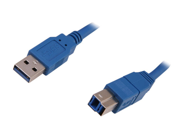 StarTech.com USB3SAB3 Blue SuperSpeed USB 3.0 Cable A to B