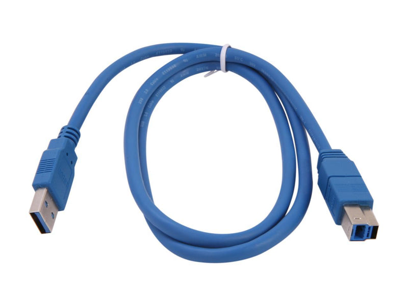 StarTech.com USB3SAB3 Blue SuperSpeed USB 3.0 Cable A to B