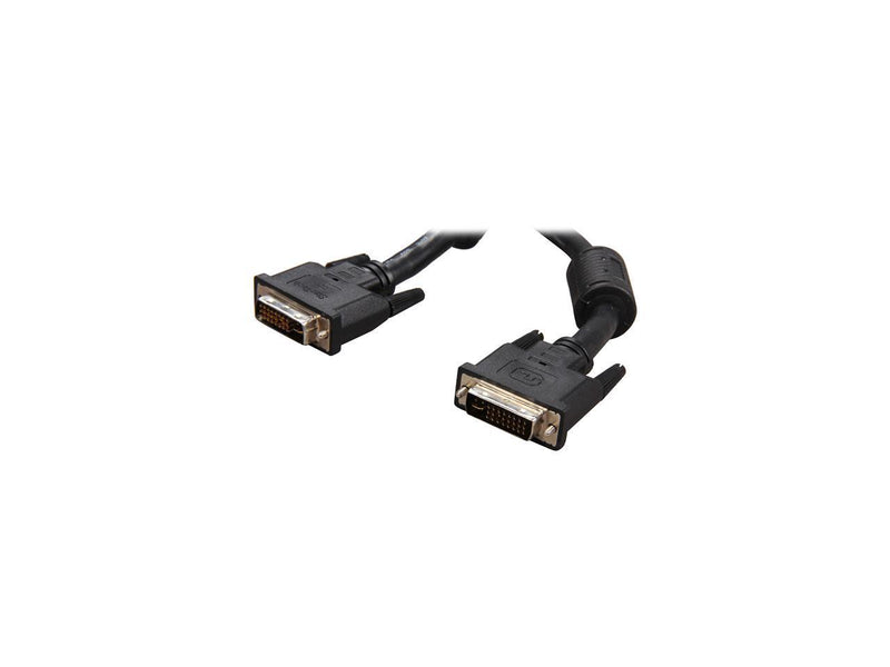 StarTech.com DVIIDMM20 Black DVI-I Male to DVI-I Male Male to Male Dual Link