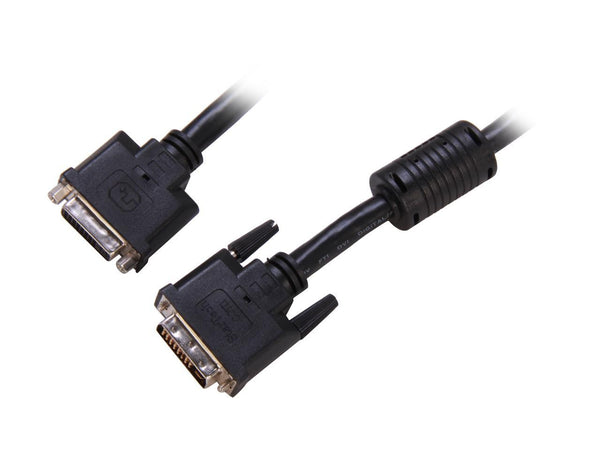 StarTech.com DVIIDMF10 Black DVI-I Male to DVI-I Female Male to Female Dual Link