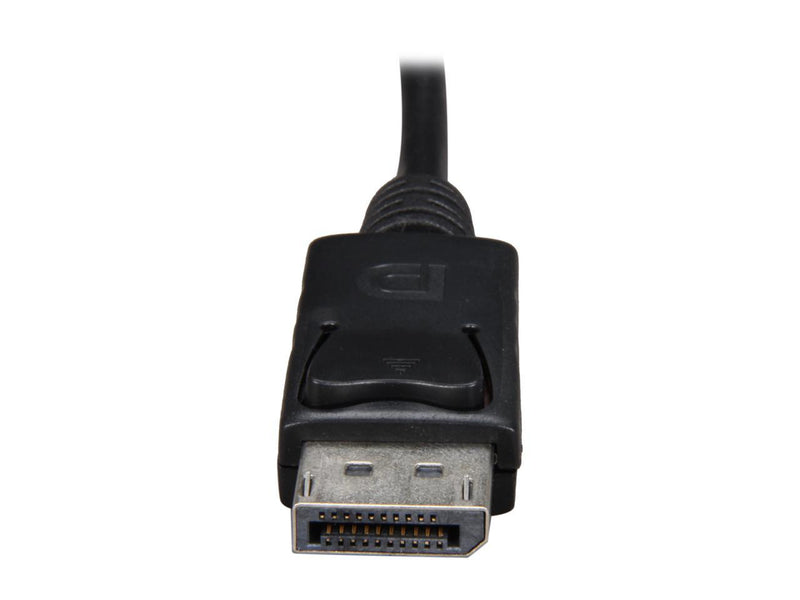 StarTech.com DP2MDPMF6IN 6" Black 1 x DisplayPort (20 pin) Male to  1 x