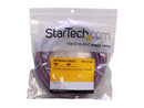 StarTech.com N6PATCH15PL 15 ft. Cat 6 Purple Snagless Cat6 UTP Patch Cable - ETL